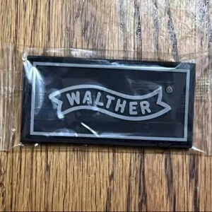 NEW WALTHER Tactical Rectangular PVC Patch Swag Promotion 2.75” x 1.5”
